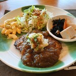 モモ カフェ - MOMOカフェランチ（Aハンバーグおろしソース）