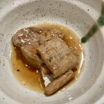 しんのすけ - あん肝煮、太刀魚の腹