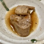 しんのすけ - あん肝煮、太刀魚の腹