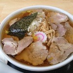 麺や貴伝 - 肉中華麺（ゆず風味）