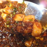 飲茶 はるのそら - 麻婆豆腐　７００円のアップ　【　２０１３年１１月　】