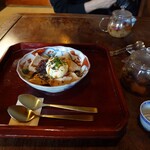 鎌倉 燕CAFE - 鉄観音茶プリン、八宝茶