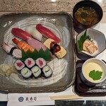 Yoshi zushi - ●にぎり寿司1500円（税込み）