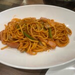 えいすけ - モチモチ太麺の昭和のナポリタン（220g）　900円　セット＋50円