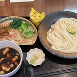 あした葉なかや - 豚肉つけ麺　1,485円(税込)  ※あらためて、上からも