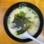 長浜や - 白博多ラーメン　650円（税込）