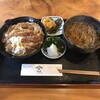 麺処 やま志 - 料理写真:ミニカツ丼とミニそばセット