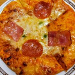 珈琲所コメダ珈琲店 - 《コメダ特製ピザ》税込￥580❣　美味しかったけど、前菜です〜❣笑笑