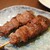 炭火串焼き 海鮮料理 燦々 - 料理写真:やきとんはらみ（1本）180円
          せせり（1本）220円