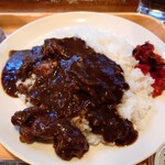 ガンジー - 牛すじ煮込みカレー