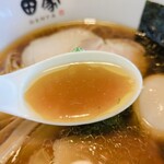中華そば 田家 - スープが美味かった