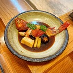 小魚料理 とみ助 - キンキ(キチジ)の煮付けです(o^^o)