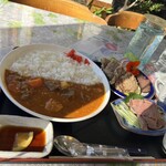 松風 - 鹿カレーセット1800円