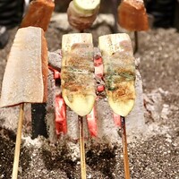 料亭 長坂 - 茄子の大葉豚肉巻き