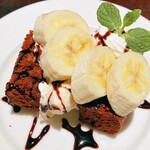 パルファン - チョコとバナナのショートケーキ
