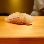 鮨 さかい - ヒラメ