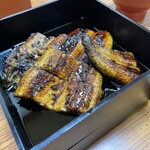 うなぎの千年家 - うな重(肝吸付)¥2,860