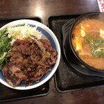 カルビ丼とスン豆腐専門店 韓丼 - 