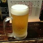 博多の味　ばりうま - 〆なのに生中(笑)