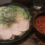 つけ麺・特盛り・辛さ５０倍です