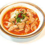 青山一品 - イカの四川風煮み