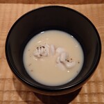 伯雲 - 鱈の白子の白味噌仕立