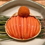 伯雲 - 浜坂のセイコ蟹の面詰め