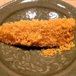 伯雲 - 富田林の海老芋の唐揚げと自家製唐墨