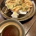 魚亥子 - 生桜海老と野菜のかき揚げ