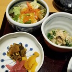 Ginza Tenichi - 小鉢など。