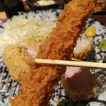 とんかつ けい太 - 海老フライ