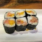 蒔田寿司 - トロタク巻