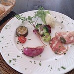 ラスカルペッタ - お昼のコースの前菜