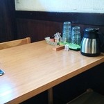 Kikouchikaminariya - テーブル席♪