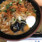 三宝亭 - 野菜たっぷりネギ辛味噌ラーメン