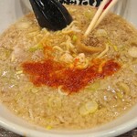 ラーメン福たけ - カプサイシン投下