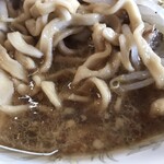 ラーメン二郎 - 今日は微乳化スープ。