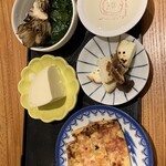 Saketo Gyarari Haruhi - 前菜5種