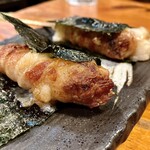 やきとり工房 - 「もち肉巻（税抜￥200）×2」