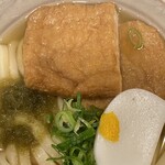花坊 - きつねうどん（厚いお揚げ）
