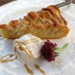 鬱花 - ラフランスのタルト