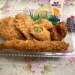 かつ乃 - 5品（レモン、ソース、タルタルソースつき）