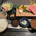 飛騨牛焼肉・韓国料理 丸明 - サーロインステーキランチ 