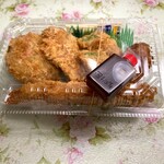 かつ乃 - ミックスフライ700円（税込）