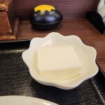 中華料理 パンダ - 杏仁豆腐です。