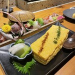 吉祥寺 三うら - 上品なお出汁のビッグ出汁巻き卵