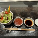 レストラン ロワール 鉄板焼 - サラダ