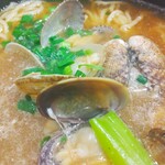 広東料理 吉兆 - 「アサリそば」