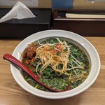 麺屋 雪月花 - ニラ辛味噌らーめん＋辛ホルモン