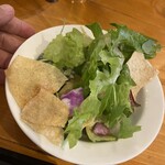 コシーナ シエスタ - サラダ（大皿提供、小分け後）